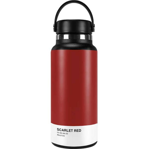 Scarlet Red Hydro Flask 32oz Wide Mouth Skin